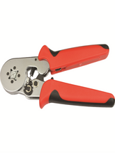 Ratchet press for hexagonal/6-bit open-end screws 0.25-6 mm²